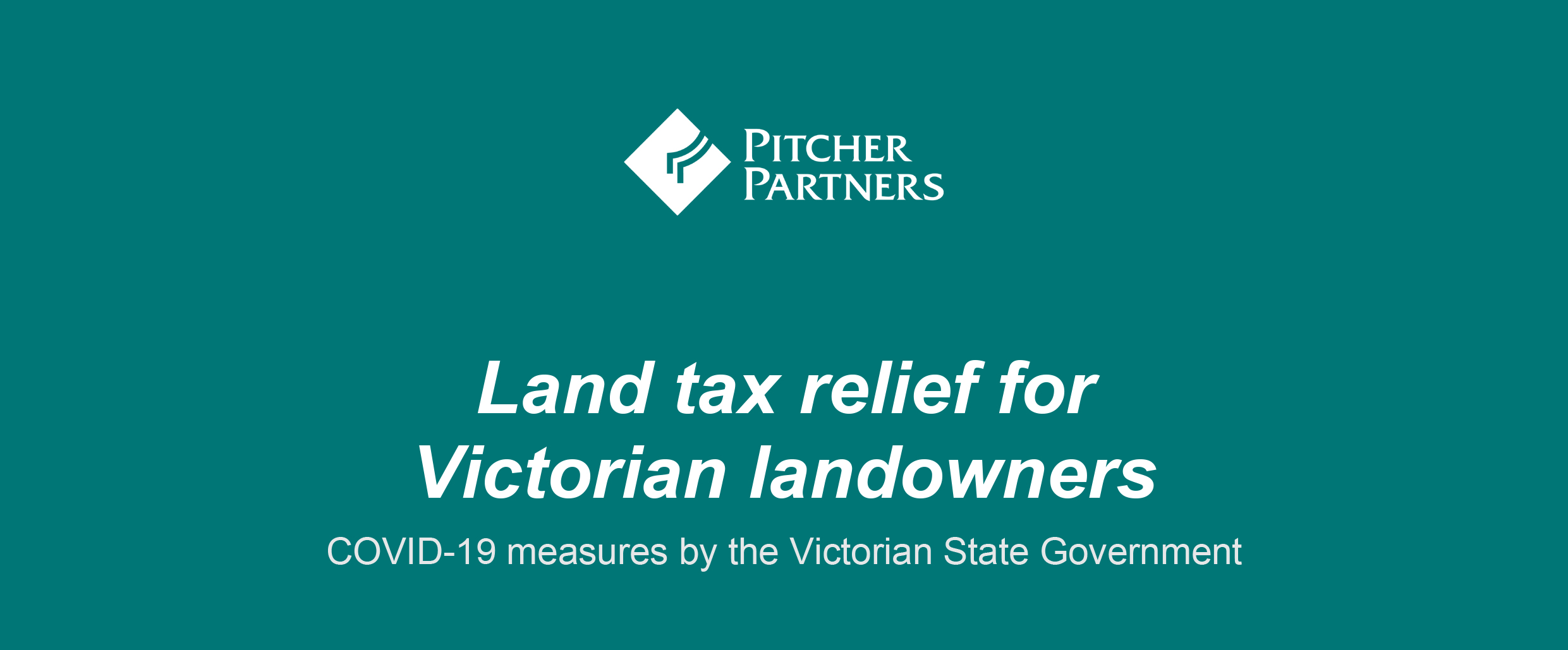 Land Tax Relief for Victorian Landowners