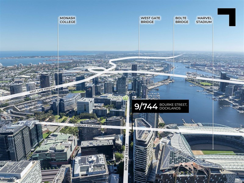 9/744 Bourke Street, Docklands