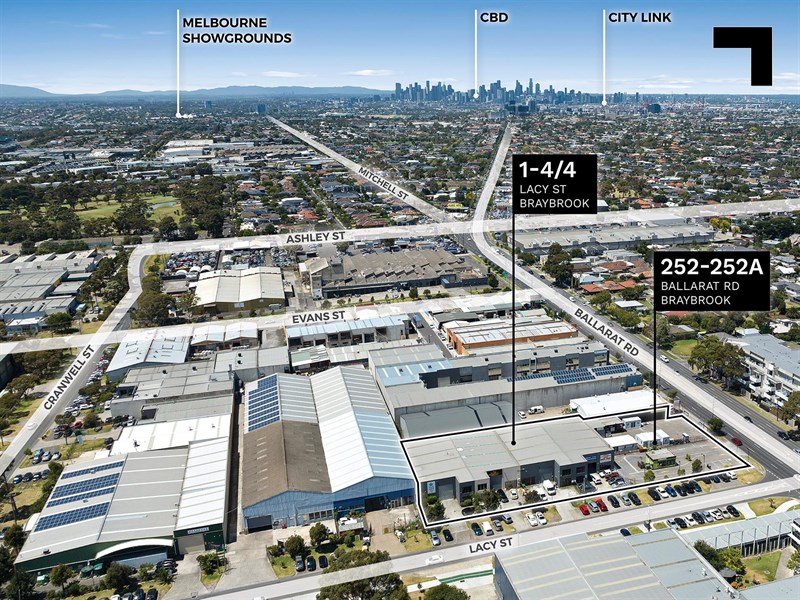 252 and 252a Ballarat Road and Units 1-4/4 Lacy Street, Braybrook
