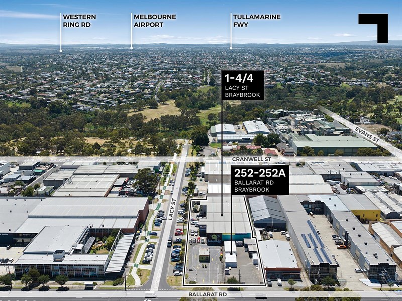 252 and 252a Ballarat Road and Units 1-4/4 Lacy Street, Braybrook