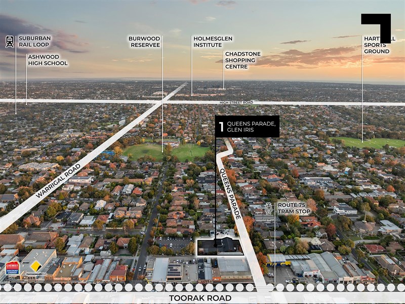 1 Queens Parade, Glen Iris